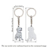 Personalized Pet Portrait Keychain